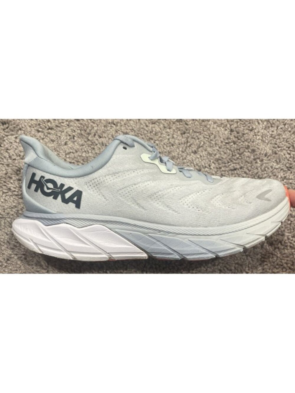 Hoka One One Womens Arahi 6 1123195 PABF Blue Athletic Shoes Sneakers Size 9.5 B